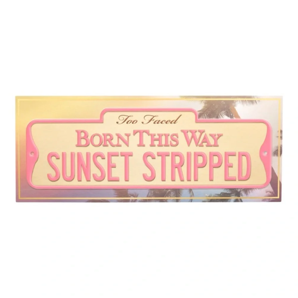 NWOT In box Too faced born this way sunset stripped eyeshadow palette - Picture 3 of 6